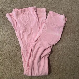 Pink Flare Leggings
